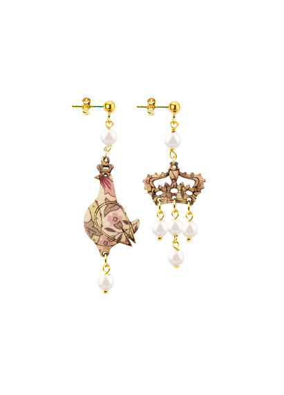 Regalina Mini Pearl Earrings - Lebole Maison