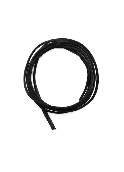 Nastro Tessuto Satin Nero - Lebole Maison