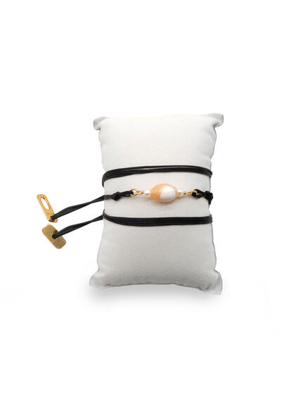 Bracciale Madreperla Nero - Lebole Maison