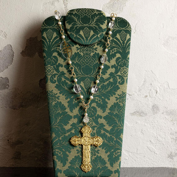 Collana Solo Io Kanji Fortuna Plexi Croce - Lebole Maison