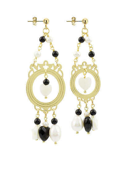 Orecchini Specchio Oro - Lebole Maison