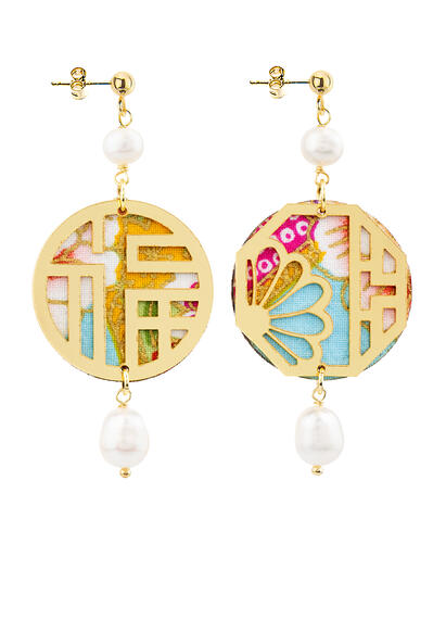 Orecchini Lu Mini Perla - Lebole Maison