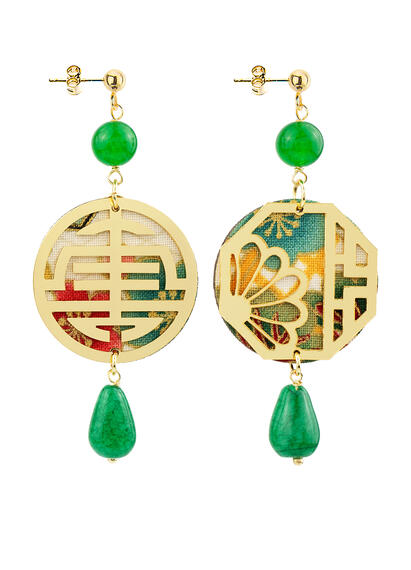 Orecchini Shou Mini Verde - Lebole Maison