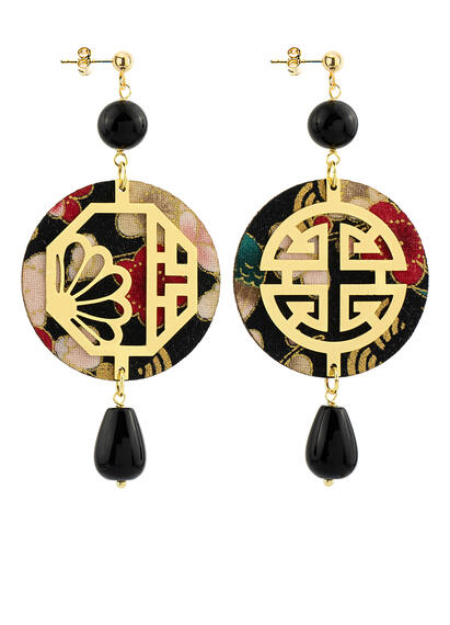 Orecchini Fu Nero - Lebole Maison