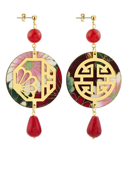 Orecchini Fu Rubino - Lebole Maison