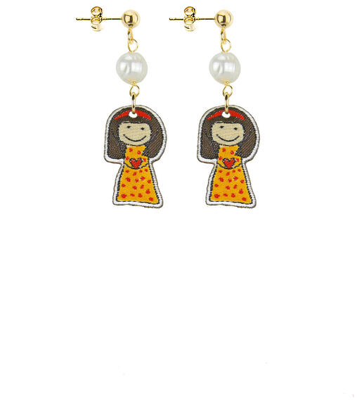 Orecchini The Shape Bambina Perla - Lebole Maison