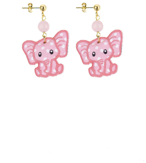 Orecchini The Shape Elefante Rosa - Lebole Maison