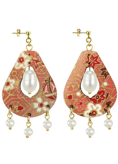 Orecchini Tanmono Goccia Piccoli Perla - Lebole Maison