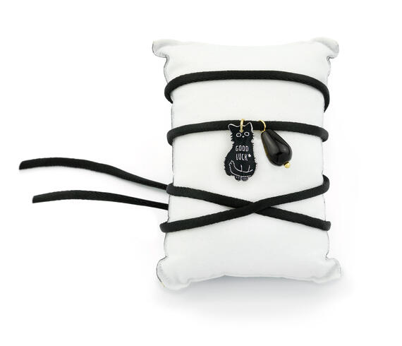 Bracciale Tessuto Shape Gatto - Lebole Maison