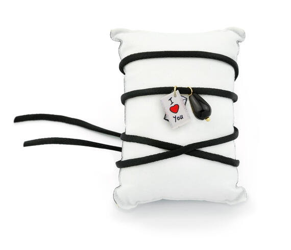 Bracciale Tessuto Shape Love - Lebole Maison