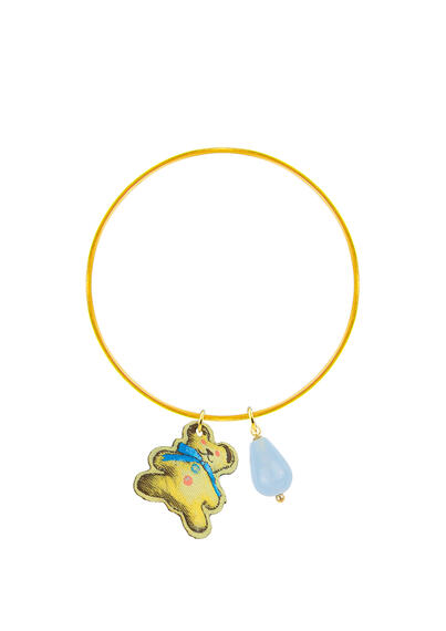 Bracciale Rigido Shape Orso Celeste - Lebole Maison