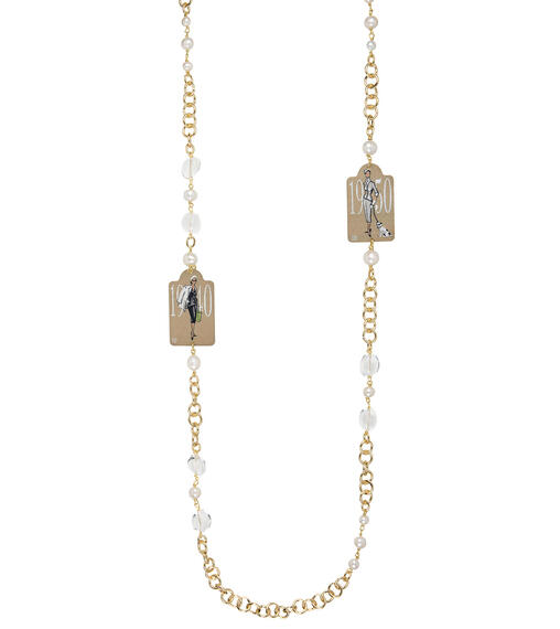 Collana Lebolina Classico Moda Perla - Lebole Maison