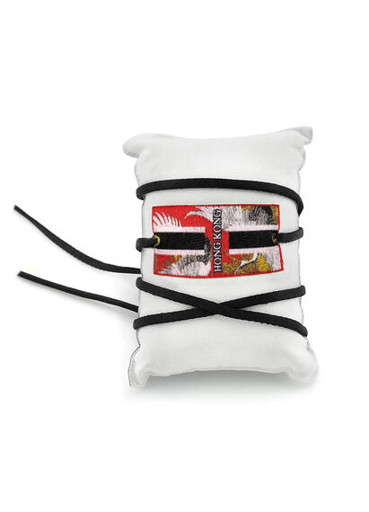 Hong Kong Tag Fabric Bracelet - Lebole Maison