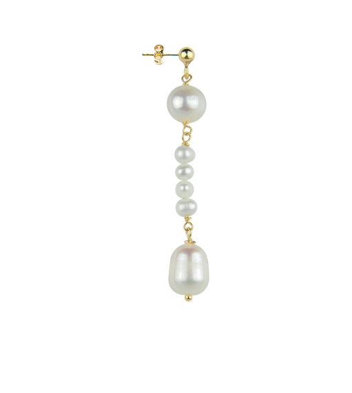 Pearl Stones Earring - Lebole Maison