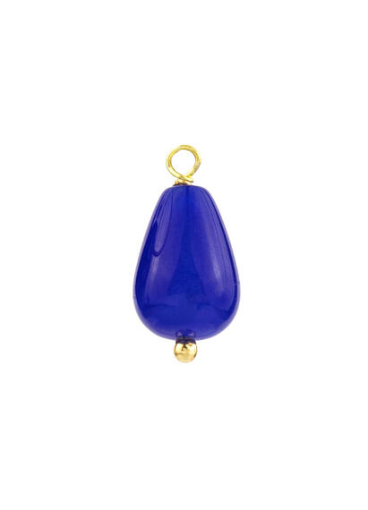 Charm Goccia Piccola Blu - Lebole Maison
