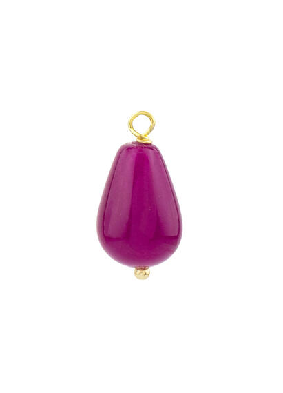Charm Goccia Piccola Fucsia - Lebole Maison