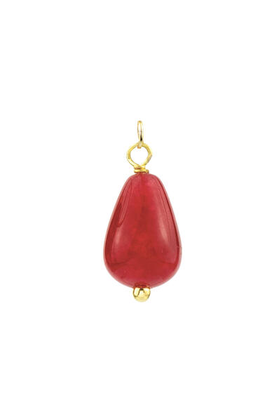 Charm Goccia Piccola Rubino - Lebole Maison
