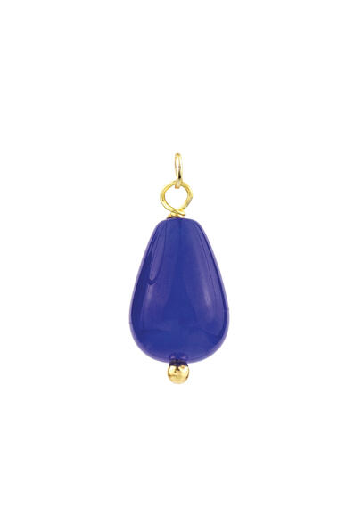 Charm Goccia Piccola Blu - Lebole Maison