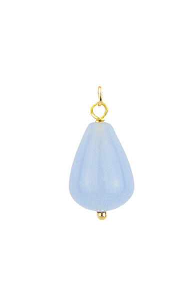 Charm Goccia Piccola Celeste - Lebole Maison