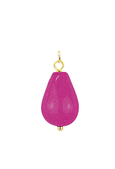 Charm Goccia Piccola Fucsia - Lebole Maison