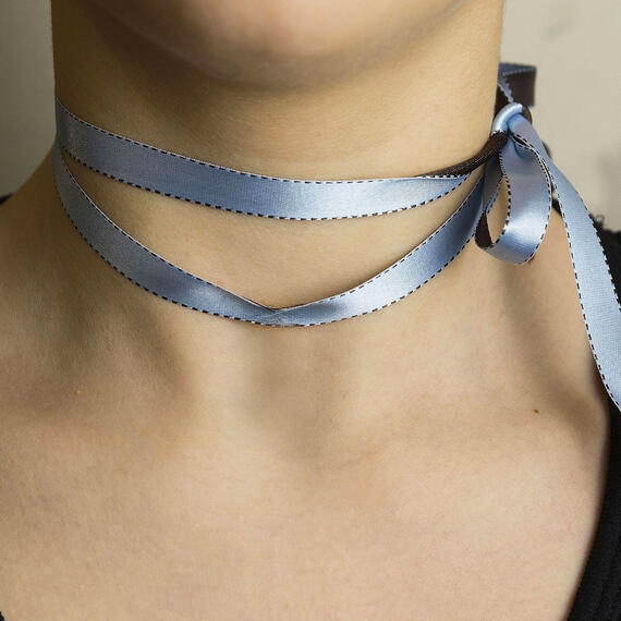 Nastro Tessuto Celeste - Lebole Maison