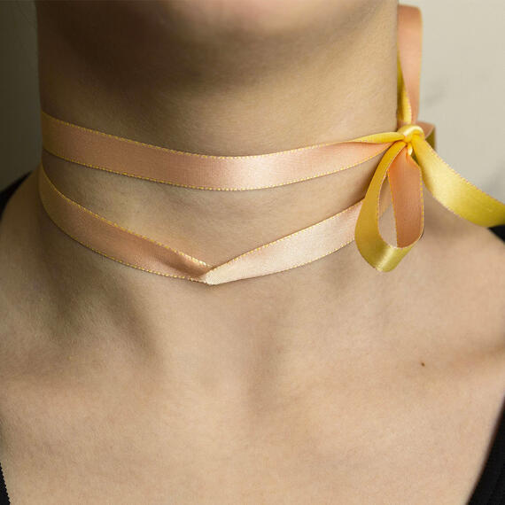 Nastro Tessuto Arancione - Lebole Maison