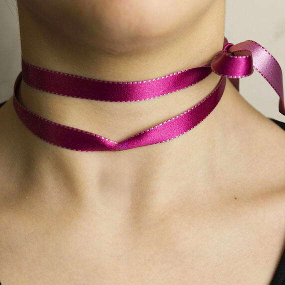 Nastro Tessuto Fucsia - Lebole Maison