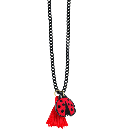 Girocollo Coccinella Nappa Rosso - Lebole Maison