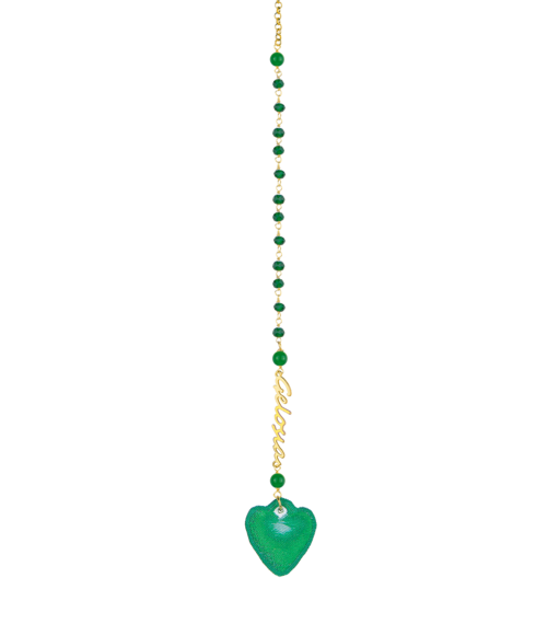 Rosario Cuore Verde Pietra Verde - Lebole Maison