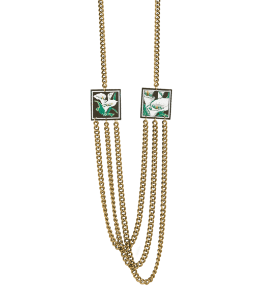 Collana Tre Fili Calla - Lebole Maison