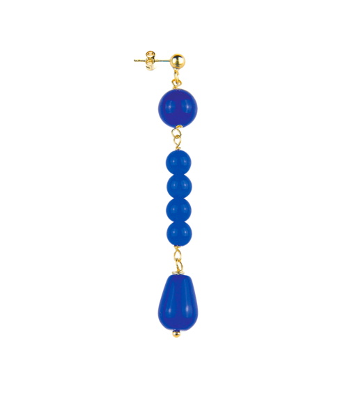 Orecchino Pietre Blu - Lebole Maison