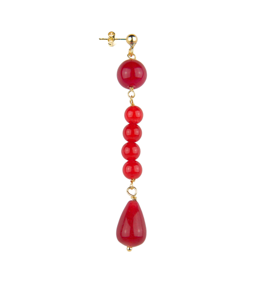 Earring Stones Ruby - Lebole Maison