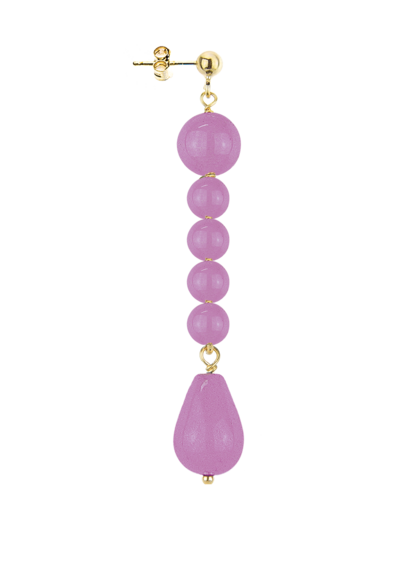 Orecchino Pietre Viola Chiaro - Lebole Maison