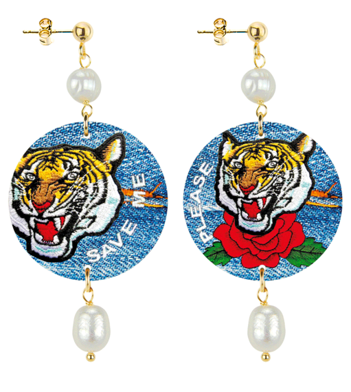 Orecchini Save Me Please Piccolo Perla - Lebole Maison