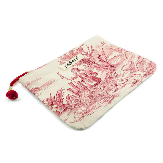 Pochette Tessuto Bianco - Lebole Maison